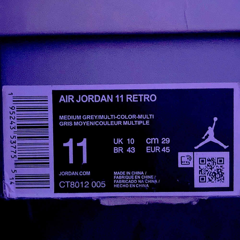Jordan Cool Grey 11s